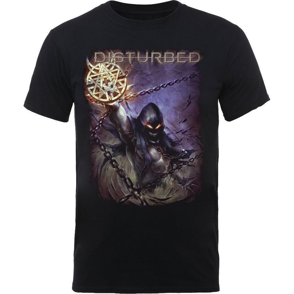 Disturbed Unisex T Shirt Vortex Colours